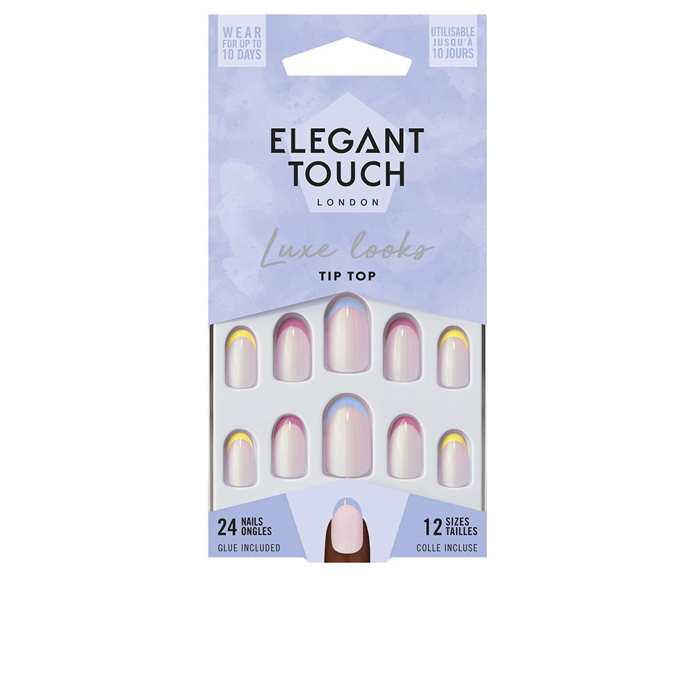 Накладные ногти Luxe looks 24 nails with glue oval limited ed Elegant touch, 24 единицы, tip top
Накладные ногти Luxe looks 24 nails with glue oval limited ed Elegant touch, 24 единицы, tip top