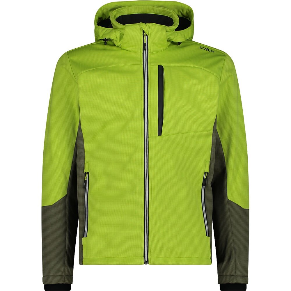 Спортивная куртка CMP 33A1817 softshell, зеленый 
Спортивная куртка CMP 33A1817 softshell, зеленый