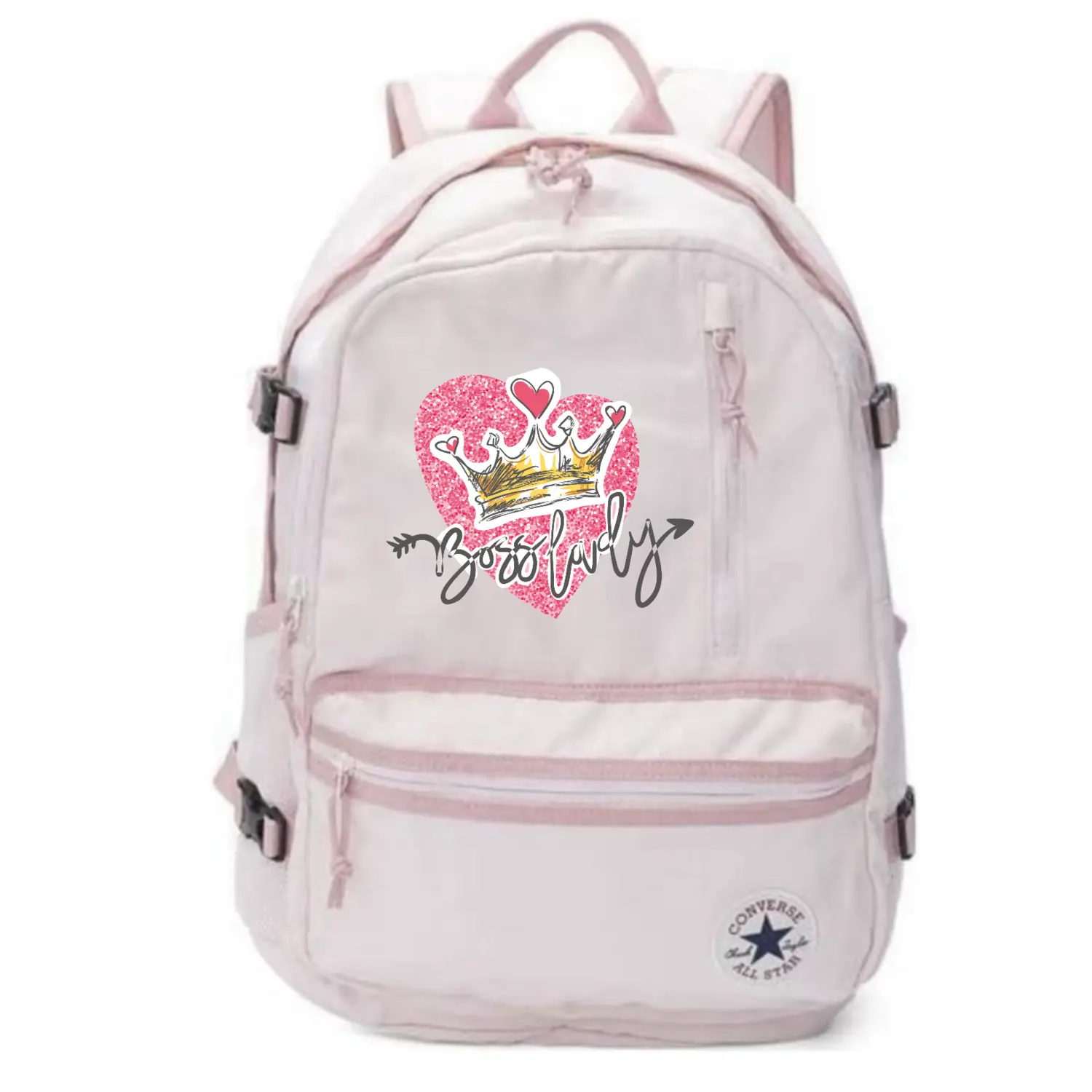 Converse Полиэстеровый рюкзак унисекс розовый, Crown Love
Converse Полиэстеровый рюкзак унисекс розовый, Crown Love