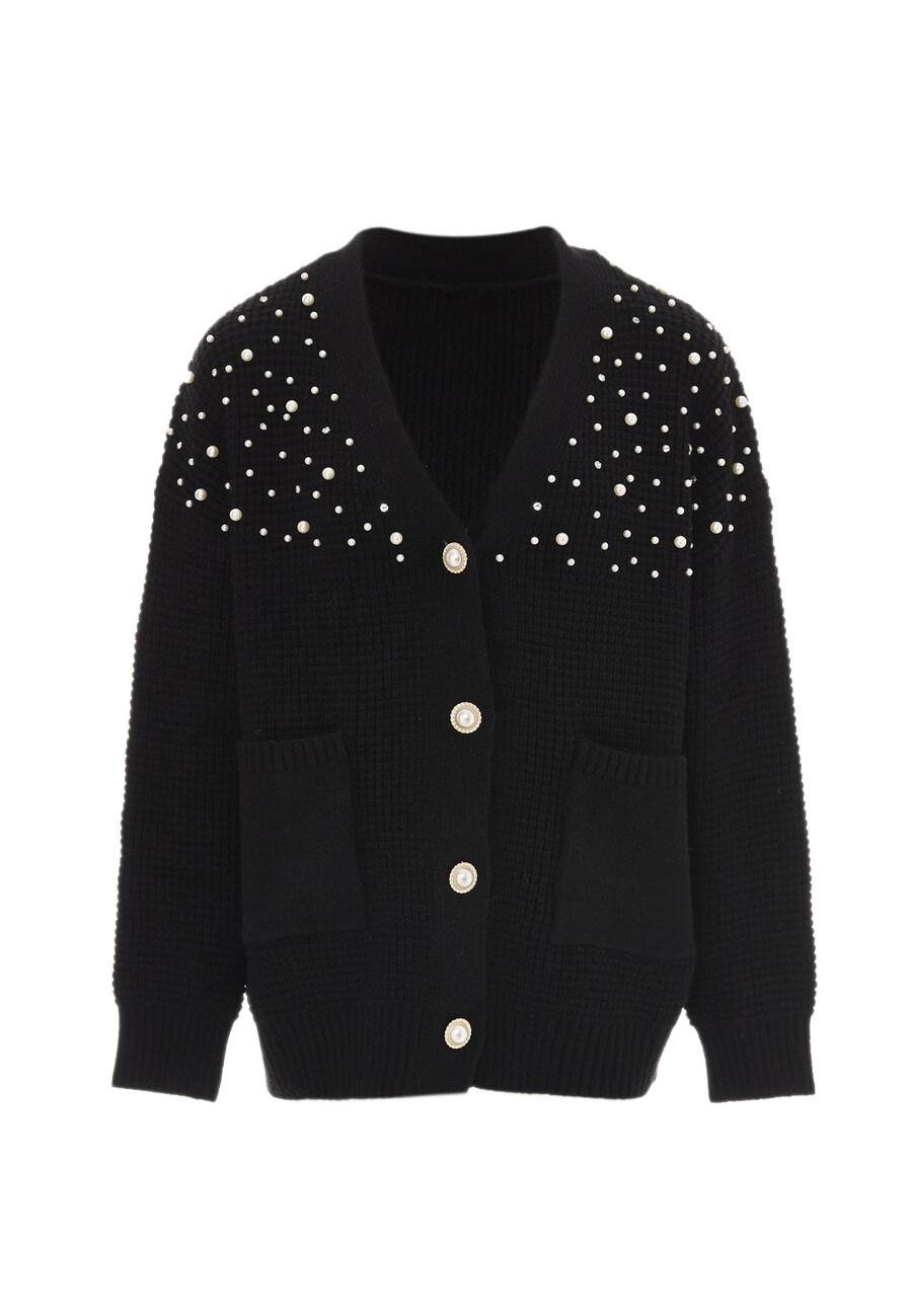 Вязаный кардиган caissa, черный
Вязаный кардиган caissa, черный