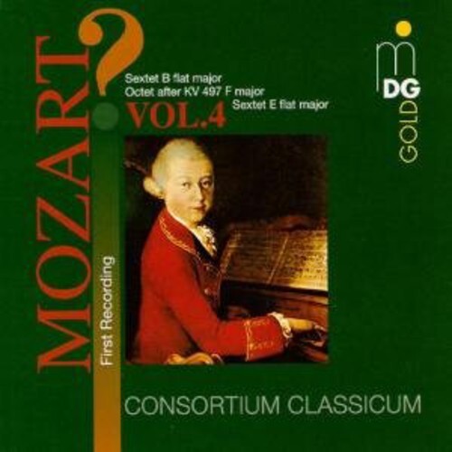 CD диск Mozart / Consortium Classicum: Sextet in E-Flat & G-Flat / Octet in F
CD диск Mozart / Consortium Classicum: Sextet in E-Flat & G-Flat / Octet in F