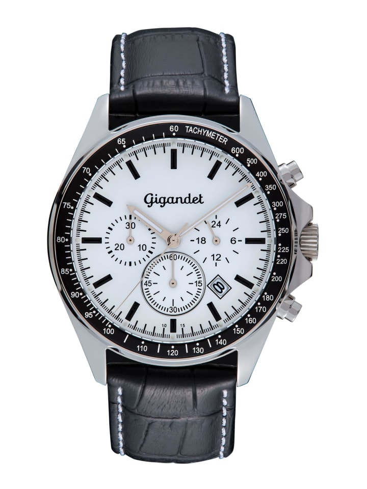 Gigandet Кварцевые часы "VOLANTE" в черно-серебристо-белом исполнении
Gigandet Кварцевые часы "VOLANTE" в черно-серебристо-белом исполнении