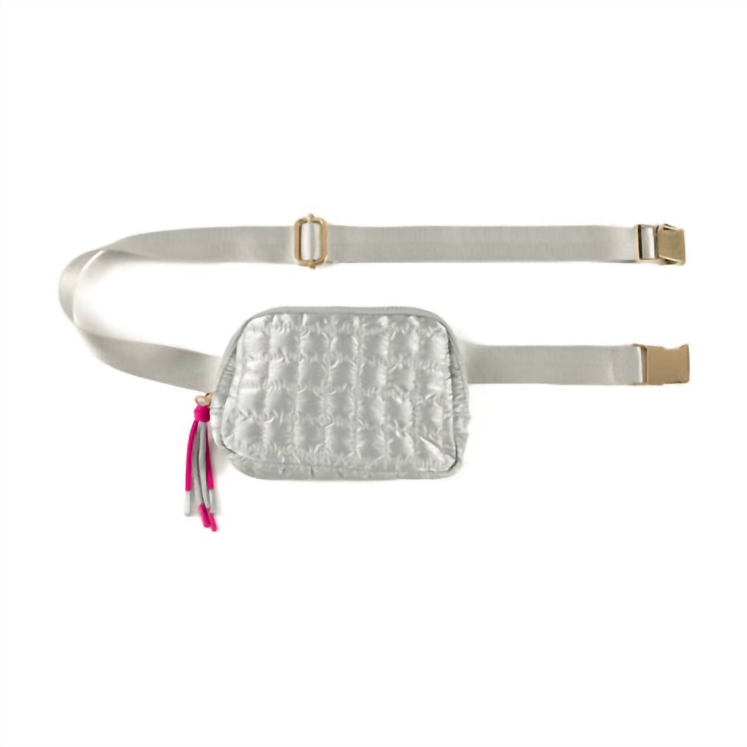 Сумка-пояс Logan в серебристом цвете Shiraleah
Сумка-пояс Logan в серебристом цвете Shiraleah
