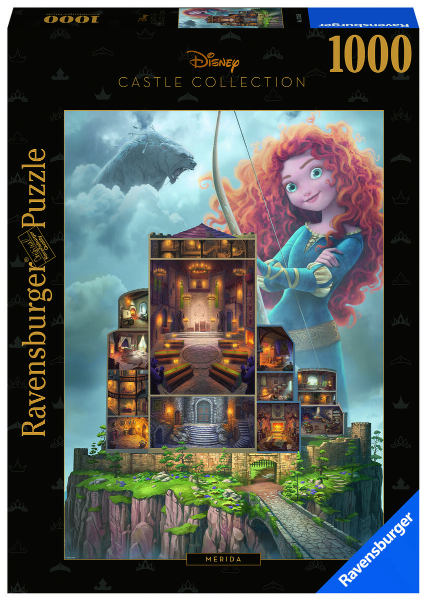 Ravensburger, пазл, Disney, коллекция Merida, 1000 шт.
Ravensburger, пазл, Disney, коллекция Merida, 1000 шт.