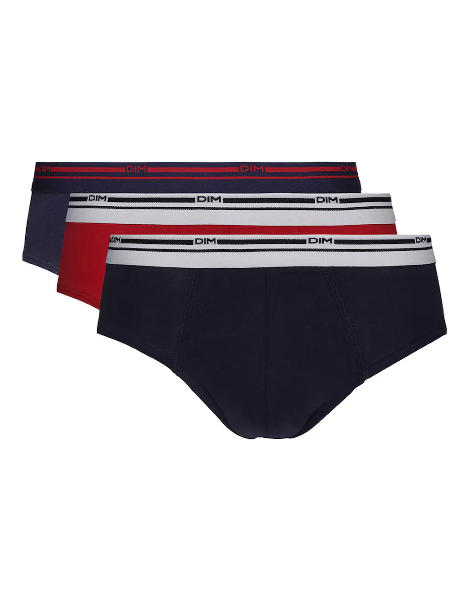 Упаковка из 3 трусов из эластичного хлопка в базовом стиле для максимального комфорта Dim, синий
Упаковка из 3 трусов из эластичного хлопка в базовом стиле для максимального комфорта Dim, синий
