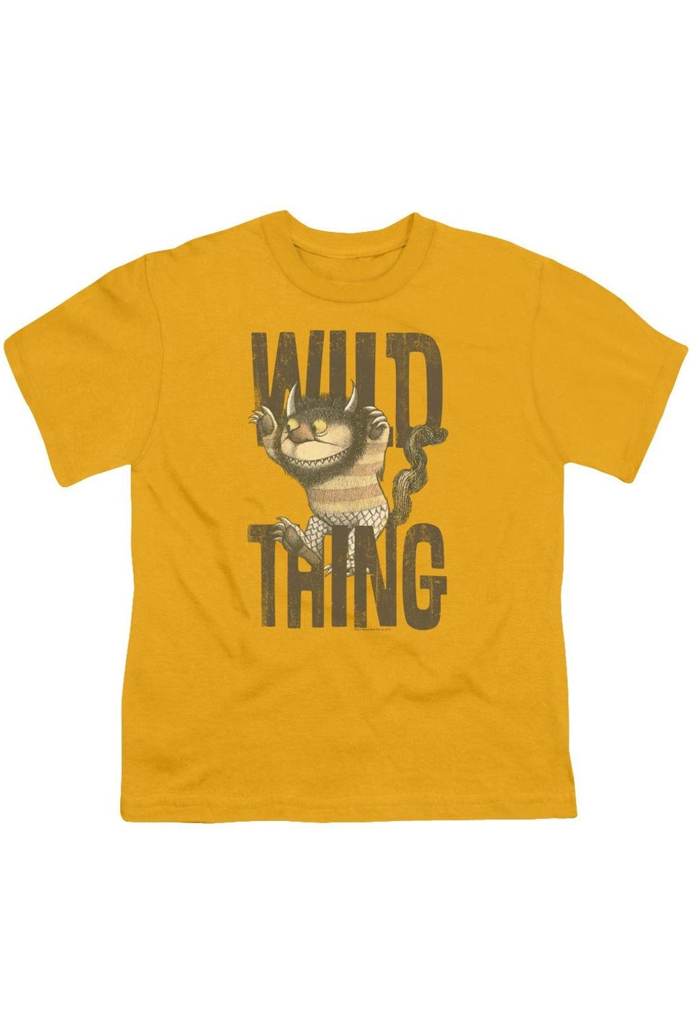 Футболка с коротким рукавом Where The Wild Things Are для детей Gildan, золотой
Футболка с коротким рукавом Where The Wild Things Are для детей Gildan, золотой