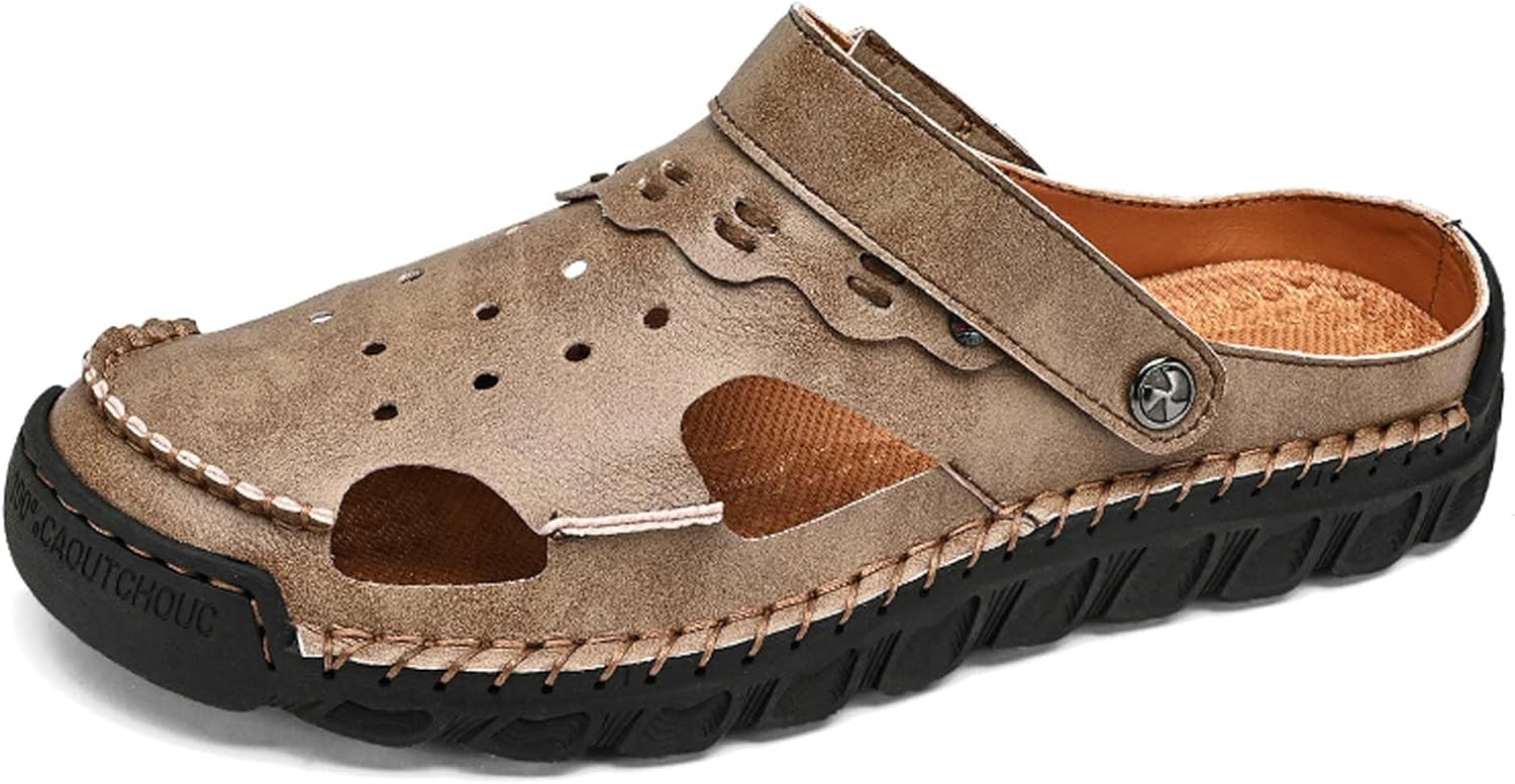 Мужские спортивные сандалии Регулируемые Сабо с двумя способами ношения Дышащие тапочки Быстросохнущие Обувь для бассейна, рыбалки и пляжа С поддержкой свода Стиль для сада Generic, хаки
Мужские спортивные сандалии Регулируемые Сабо с двумя способами ношения Дышащие тапочки Быстросохнущие Обувь для бассейна, рыбалки и пляжа С поддержкой свода Стиль для сада Generic, хаки