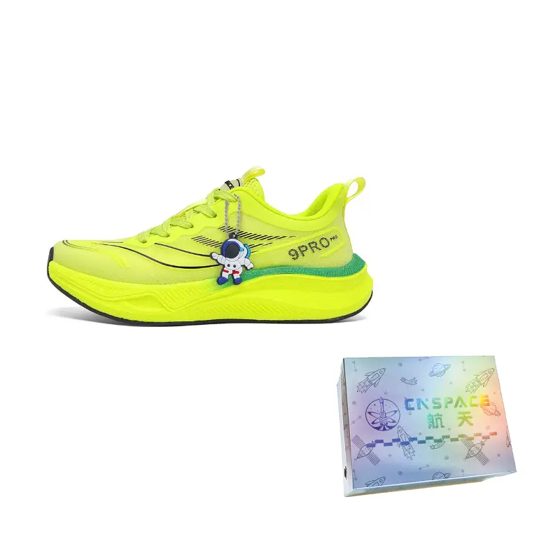 China Aerospace Лаймово-лимонные унисекс низкие беговые кроссовки лимитированной серии в коробке, цвет Lime Lemon
China Aerospace Лаймово-лимонные унисекс низкие беговые кроссовки лимитированной серии в коробке, цвет Lime Lemon