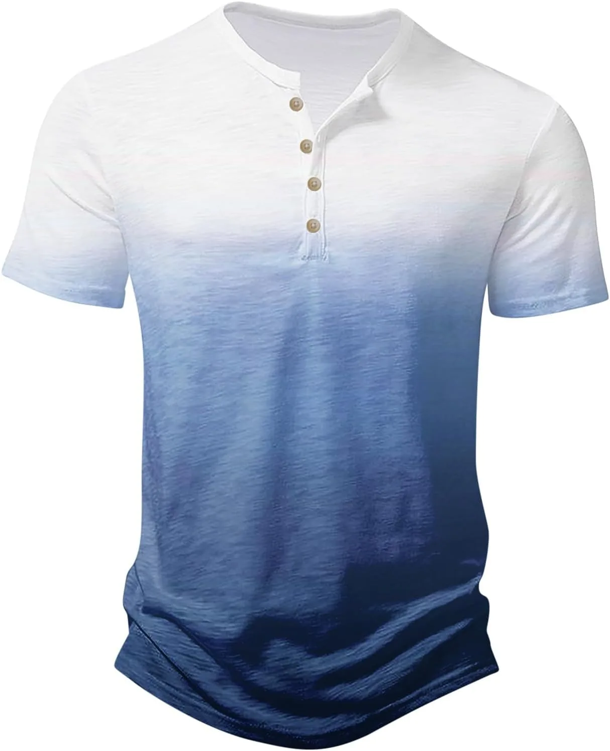 Футболка Henley с коротким рукавом и градиентом
Футболка Henley с коротким рукавом и градиентом