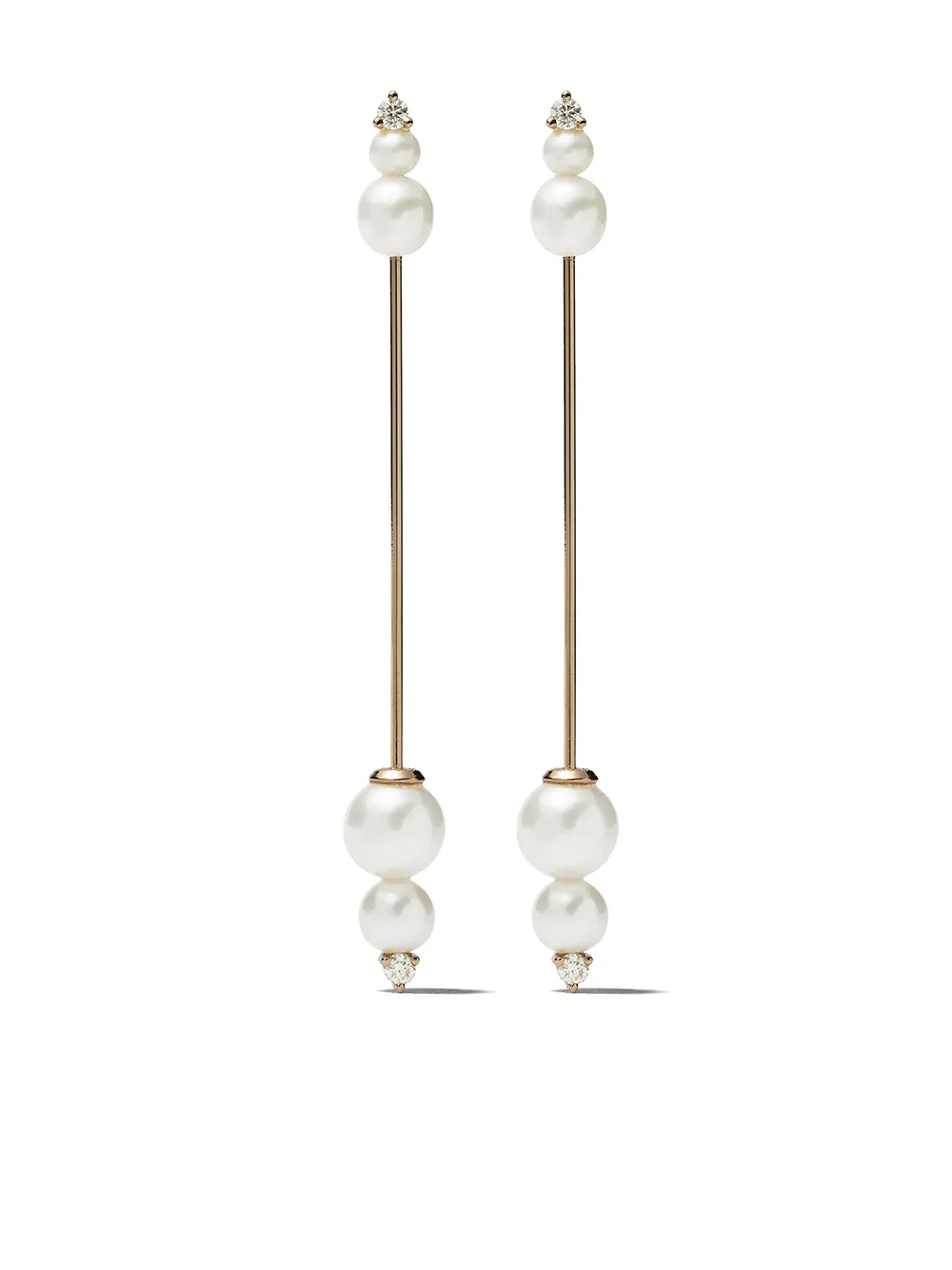 Золотые серьги Sea of Beauty с бриллиантами и жемчугом Mizuki, золотой
Золотые серьги Sea of Beauty с бриллиантами и жемчугом Mizuki, золотой