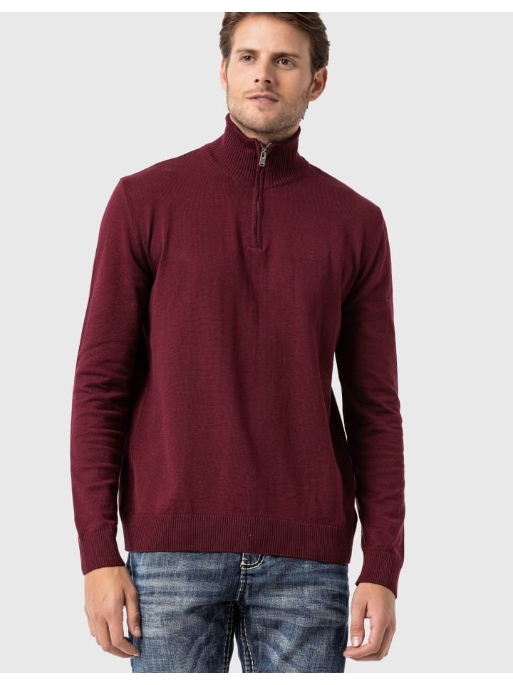 Пуловер Cipo & Baxx, бордовый
Пуловер Cipo & Baxx, бордовый