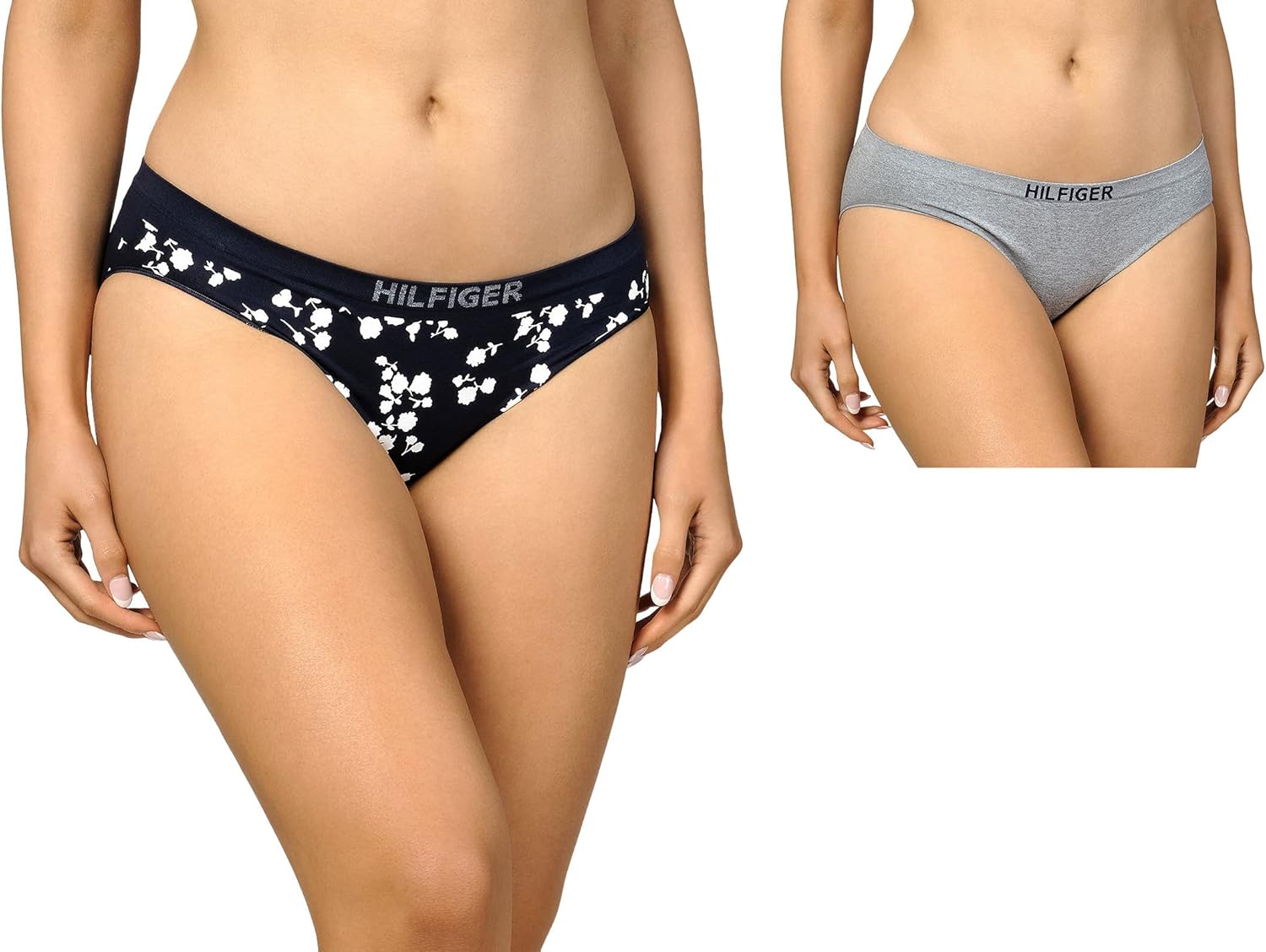 Женские бесшовные трусики-бикини Tommy Hilfiger, упаковка, Floral Navy Blazer Blue/White, Heather Grey - 2 Pack
Женские бесшовные трусики-бикини Tommy Hilfiger, упаковка, Floral Navy Blazer Blue/White, Heather Grey - 2 Pack