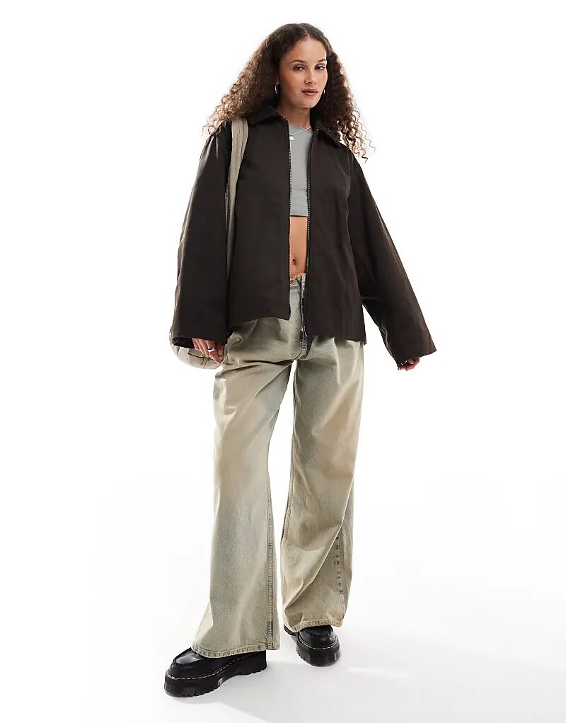 Куртка Weekday Waxed Barn темно-коричневого цвета с контрастным воротником из вельвета, Коричневый, Куртка Weekday Waxed Barn темно-коричневого цвета с контрастным воротником из вельвета
Куртка Weekday Waxed Barn темно-коричневого цвета с контрастным воротником из вельвета, Коричневый, Куртка Weekday Waxed Barn темно-коричневого цвета с контрастным воротником из вельвета