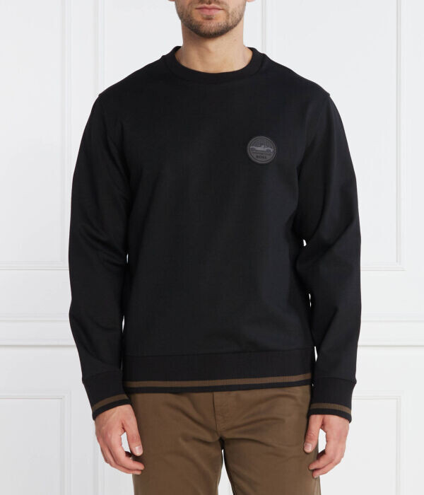 Толстовка мужская Boss с контрастными полосами, черный
Толстовка мужская Boss с контрастными полосами, черный