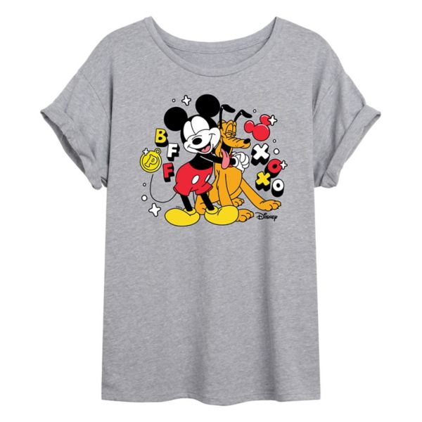 Футболка больших размеров с лучшими подругами младших классов Микки Мауса и Плуто Disney, серый
Футболка больших размеров с лучшими подругами младших классов Микки Мауса и Плуто Disney, серый