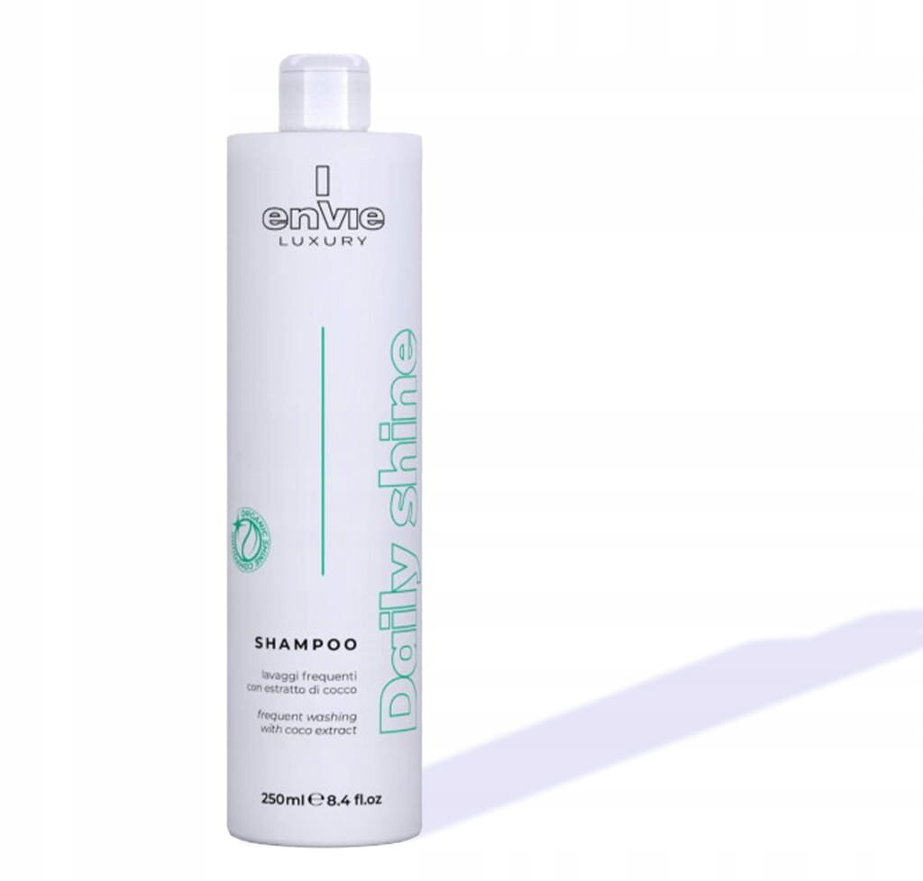 Envie Luxury Shampoo Daily Shine, Увлажняющий шампунь для волос с кокосом, 250 мл
Envie Luxury Shampoo Daily Shine, Увлажняющий шампунь для волос с кокосом, 250 мл