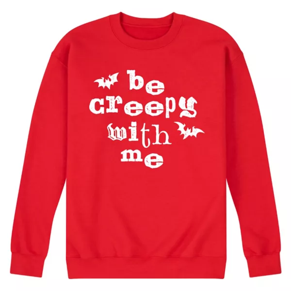 Мужская толстовка "Будь жутким со мной" Licensed Character, красный
Мужская толстовка "Будь жутким со мной" Licensed Character, красный