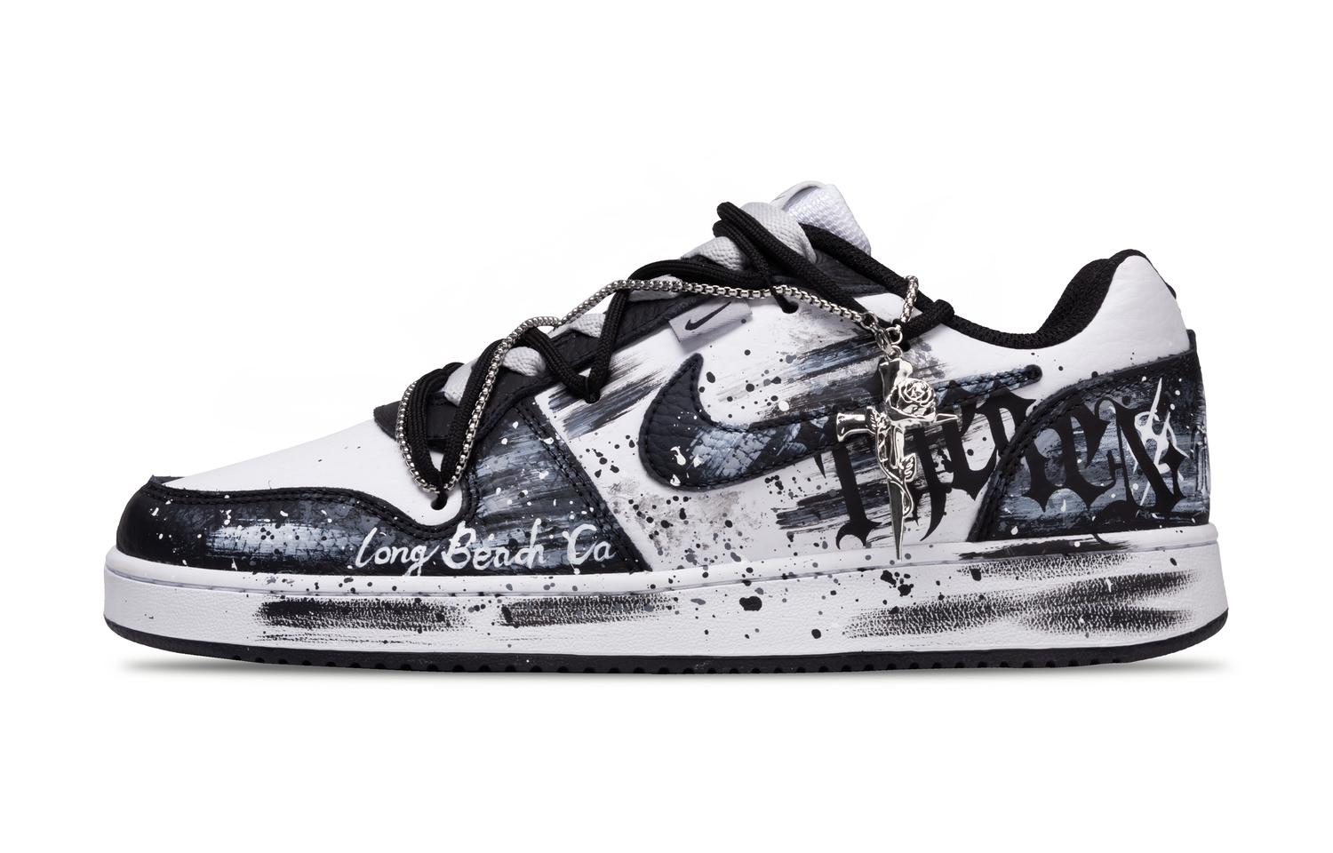 Nike Кроссовки для скейтбординга EBERNON Wasteland Gears с фотоэлектрической энергией, износостойкие, низкие, мужские, черно-белые
Nike Кроссовки для скейтбординга EBERNON Wasteland Gears с фотоэлектрической энергией, износостойкие, низкие, мужские, черно-белые