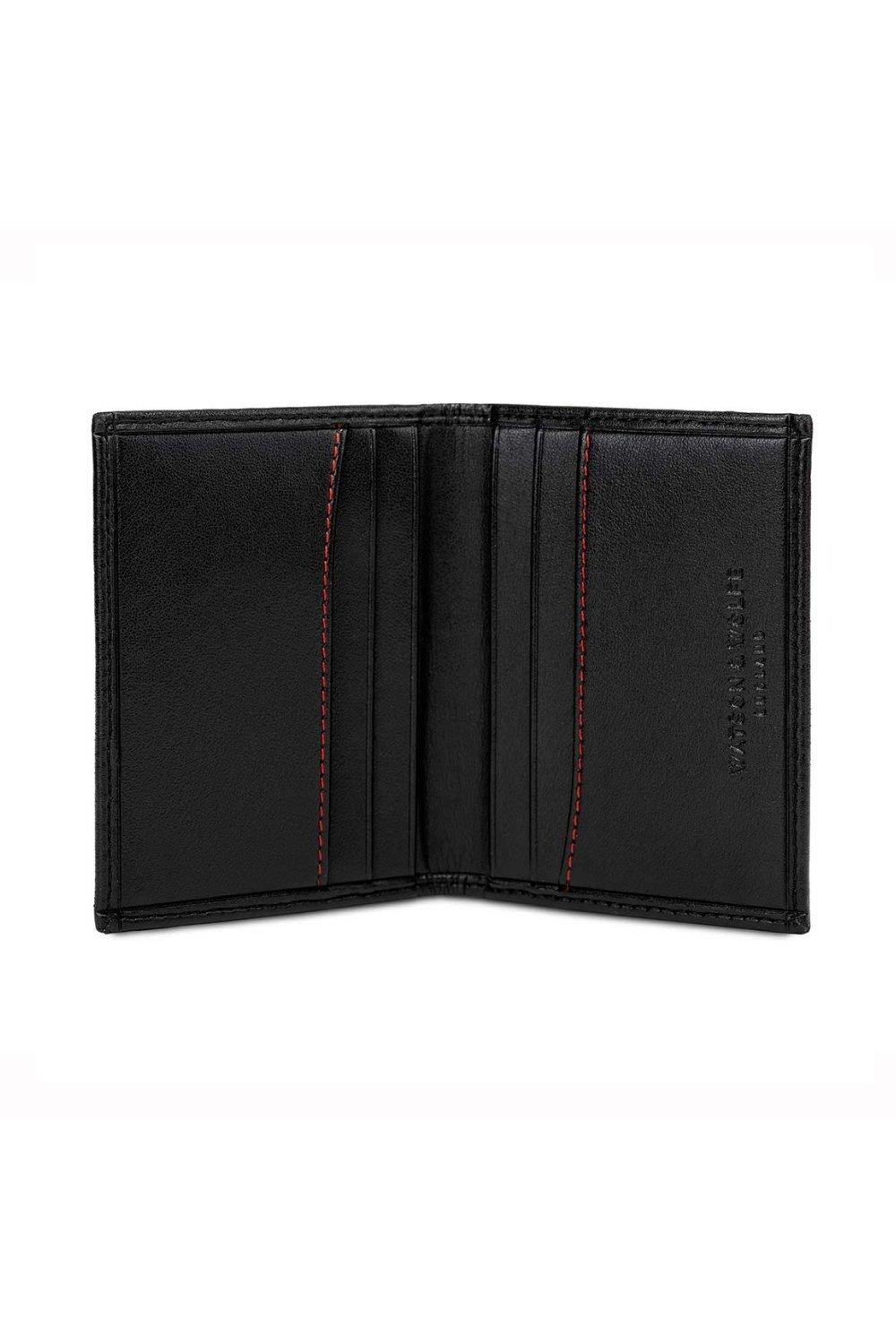 Двойная визитница на 6 карт Watson & Wolfe, черный
Двойная визитница на 6 карт Watson & Wolfe, черный