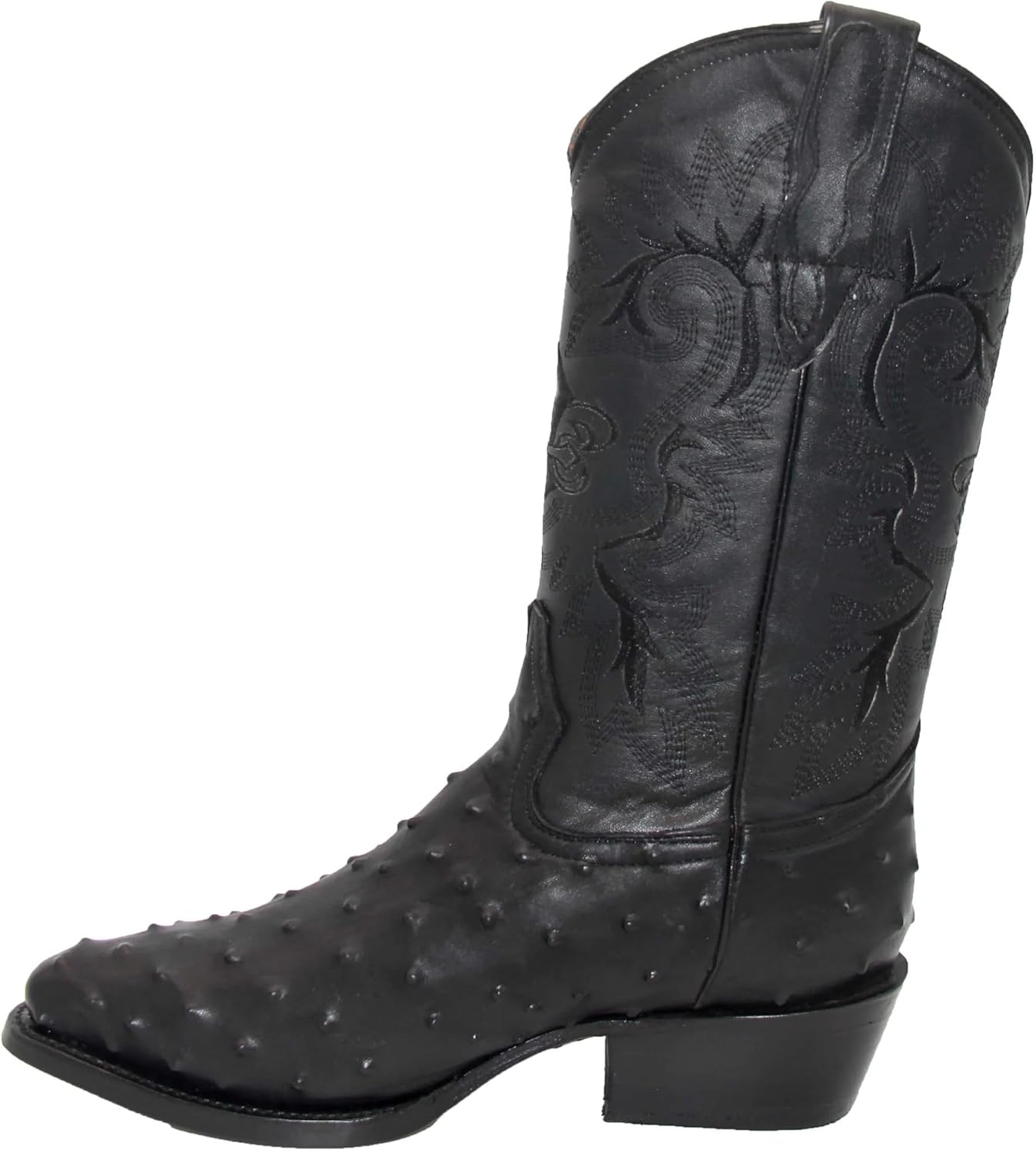 Мужские ковбойские сапоги Western J-Toe из натуральной кожи с тиснением под страуса, черные Generic
Мужские ковбойские сапоги Western J-Toe из натуральной кожи с тиснением под страуса, черные Generic