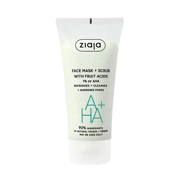 Маска и скраб для лица с фруктовыми кислотами Aha + Ziaja, 1 UD
Маска и скраб для лица с фруктовыми кислотами Aha + Ziaja, 1 UD