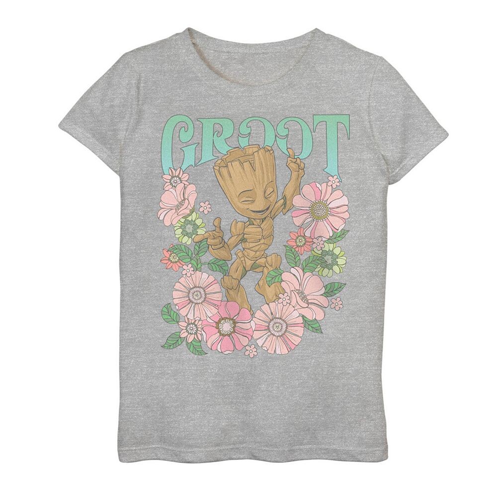 Классическая футболка с цветочным принтом Groot для девочек 7–16 лет Marvel Guardians of the Galaxy Licensed Character, цвет Athletic Heather
Классическая футболка с цветочным принтом Groot для девочек 7–16 лет Marvel Guardians of the Galaxy Licensed Character, цвет Athletic Heather