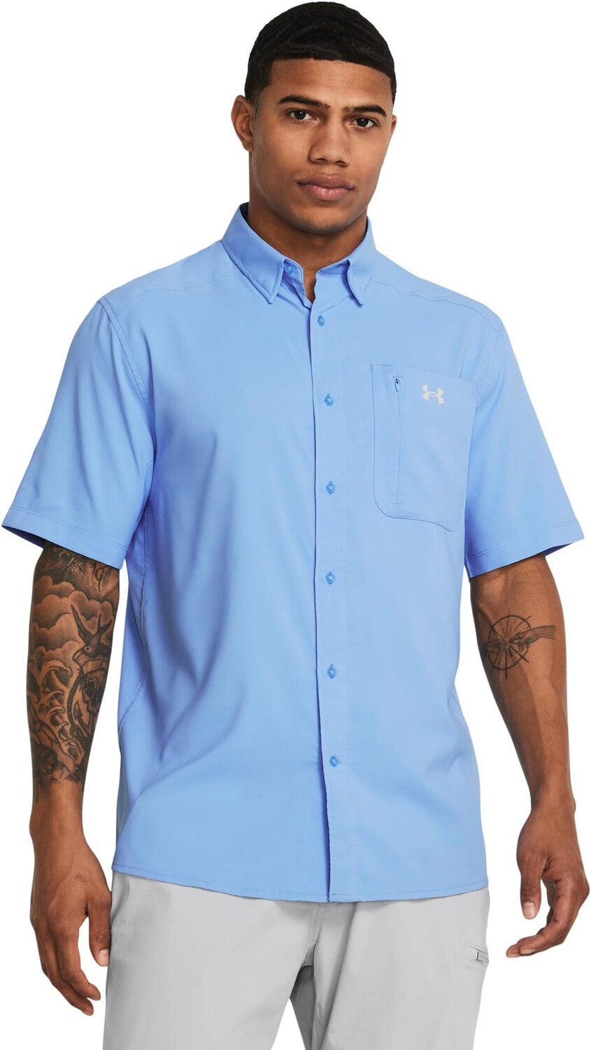 Рубашка Under Armour Drift Tide 2.0 Short Sleeve, цвет Carolina Blue/Halo Gray
Рубашка Under Armour Drift Tide 2.0 Short Sleeve, цвет Carolina Blue/Halo Gray