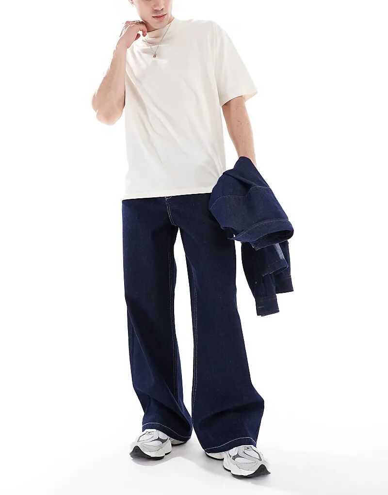 Очень мешковатые джинсы с деталями на задних карманах, необработанные ASOS DESIGN
Очень мешковатые джинсы с деталями на задних карманах, необработанные ASOS DESIGN