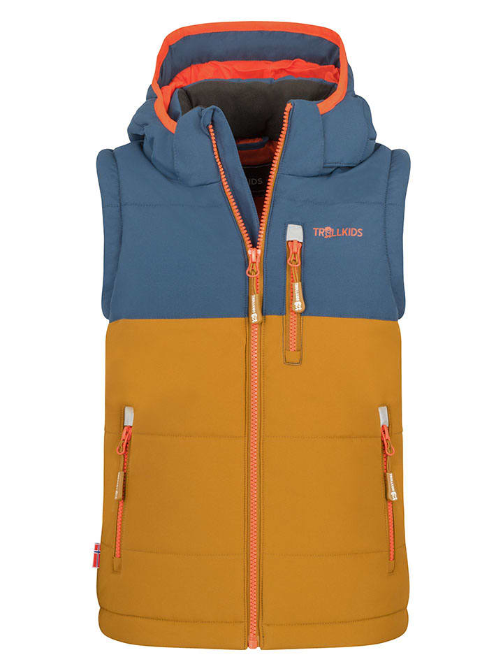 Trollkids Функциональный жилет "Нарвик XT" светло-коричневого/голубого цвета
Trollkids Функциональный жилет "Нарвик XT" светло-коричневого/голубого цвета