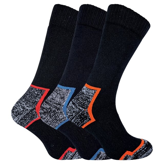 3 пары мужских прочных хлопковых носков-мягких рабочих ботинок Sock Snob, черный
3 пары мужских прочных хлопковых носков-мягких рабочих ботинок Sock Snob, черный