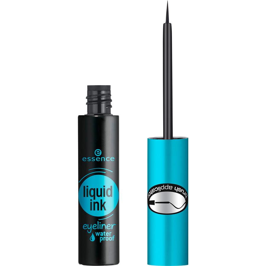 Подводка для глаз Essence Liquid Ink Eyeliner Waterproof, Nr. 01 Black / 3 ml 
Подводка для глаз Essence Liquid Ink Eyeliner Waterproof, Nr. 01 Black / 3 ml