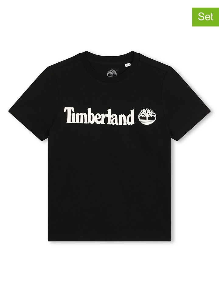 Футболка Timberland, черный/белый 
Футболка Timberland, черный/белый