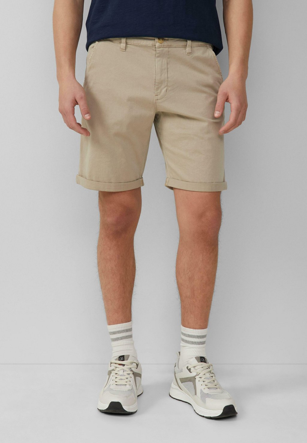 Джинсовые шорты JOHN MIT STRETCH QS, бежевый 
Джинсовые шорты JOHN MIT STRETCH QS, бежевый