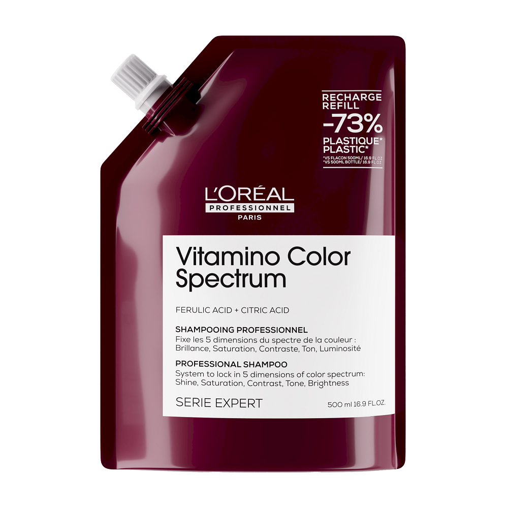 Шампунь для окрашенных волос vitamino color spectrum professional shampoo L′Oréal Professionnel Paris, 500 мл
Шампунь для окрашенных волос vitamino color spectrum professional shampoo L′Oréal Professionnel Paris, 500 мл