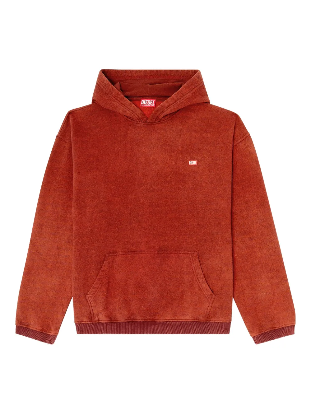Худи с вышитым логотипом DIESEL, коричневый
Худи с вышитым логотипом DIESEL, коричневый