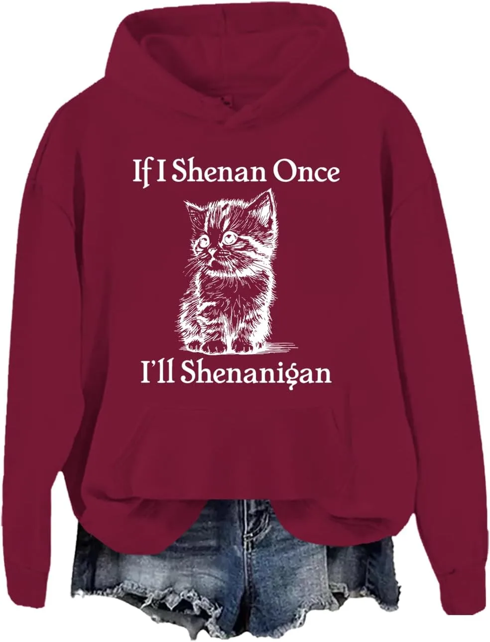 Толстовка If I Shenan Once I'll Shenanigan Phncal
Толстовка If I Shenan Once I'll Shenanigan Phncal