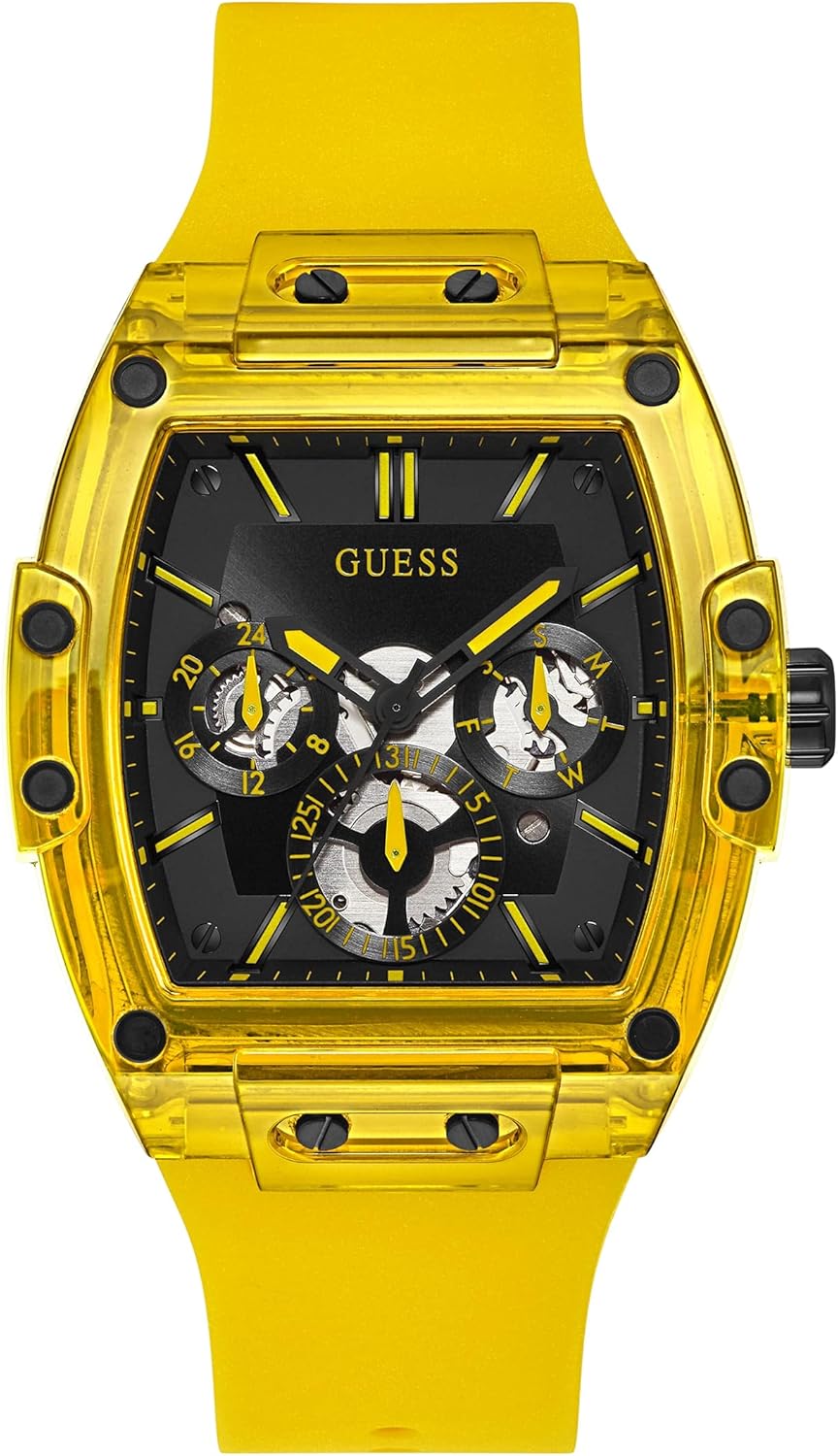 GUESS Мужские часы Trend Tonneau 43mm, Yellow/Yellow/Black
GUESS Мужские часы Trend Tonneau 43mm, Yellow/Yellow/Black