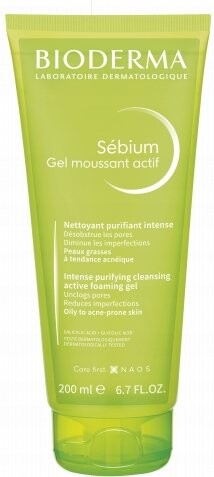 Очищающий гель, 200 мл Bioderma, Sebium Gel Activ, Naos Poland
Очищающий гель, 200 мл Bioderma, Sebium Gel Activ, Naos Poland