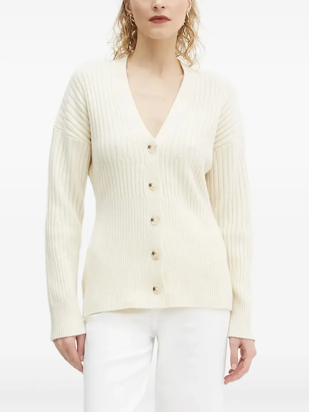 Кардиган в рубчик Bruuns Bazaar, нейтральный
Кардиган в рубчик Bruuns Bazaar, нейтральный