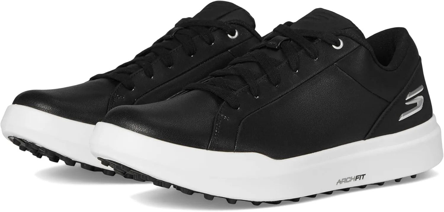 Мужские гольф-кроссовки Skechers Drive 6 с арочной поддержкой, из кожи, свободная посадка, без шипов, черно-белый
Мужские гольф-кроссовки Skechers Drive 6 с арочной поддержкой, из кожи, свободная посадка, без шипов, черно-белый
