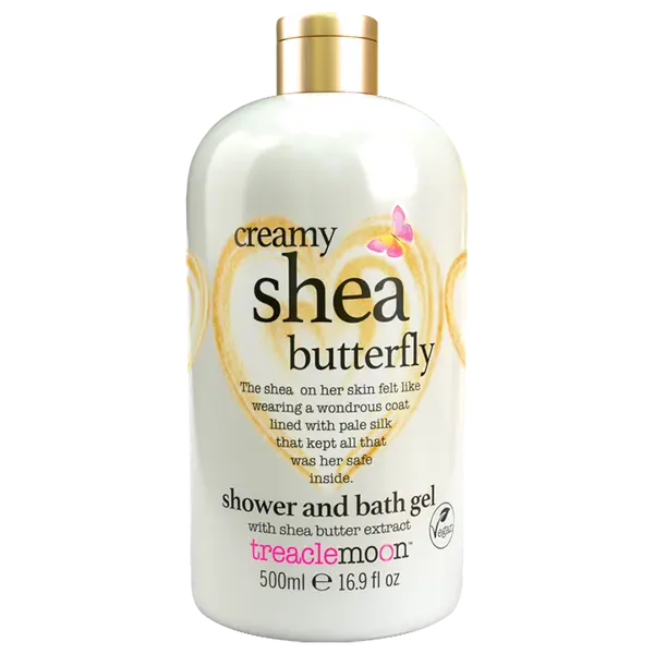 Гель для душа и ванны, 500 мл Treaclemoon Creamy shea butterfly
Гель для душа и ванны, 500 мл Treaclemoon Creamy shea butterfly