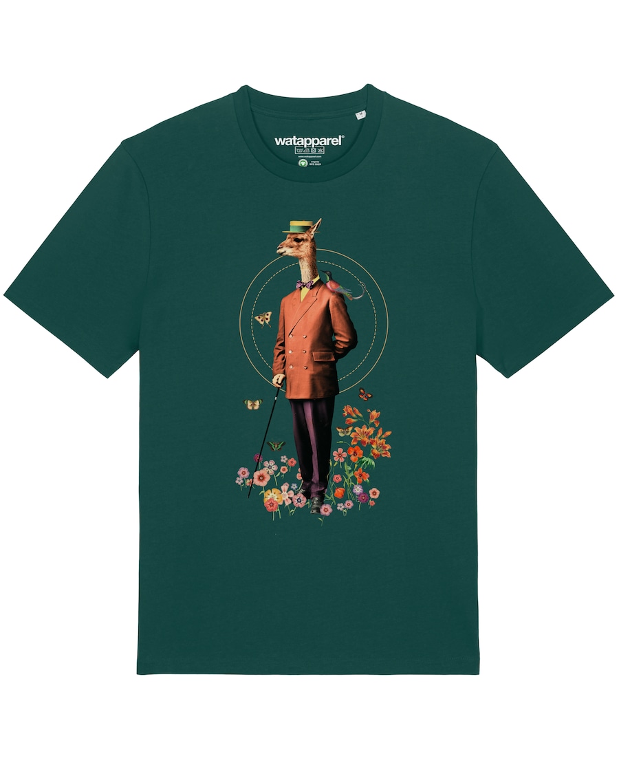 Рубашка Watapparel Fancy Llama, темно-зеленый
Рубашка Watapparel Fancy Llama, темно-зеленый
