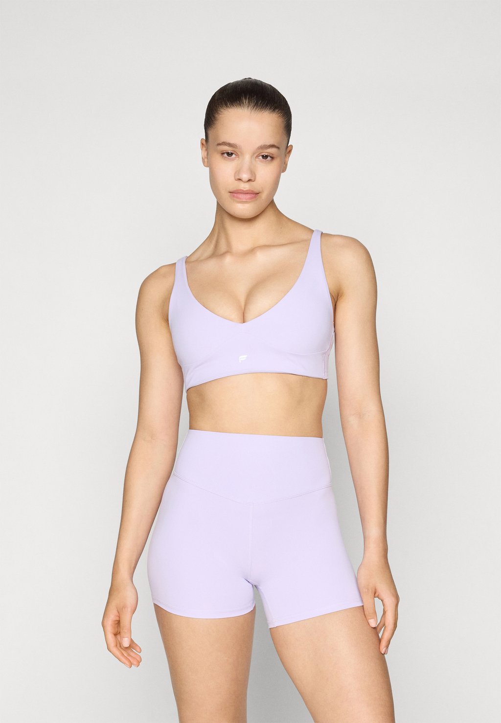 Спортивный бюстгальтер с легкой поддержкой PURELUXE LONGLINE LOW IMPACT BRA Fabletics, сиреневый 
Спортивный бюстгальтер с легкой поддержкой PURELUXE LONGLINE LOW IMPACT BRA Fabletics, сиреневый