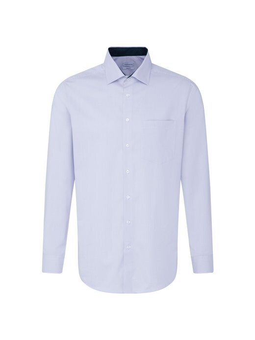 Деловая рубашка стандартного размера с длинным рукавом Seidensticker, синий
Деловая рубашка стандартного размера с длинным рукавом Seidensticker, синий