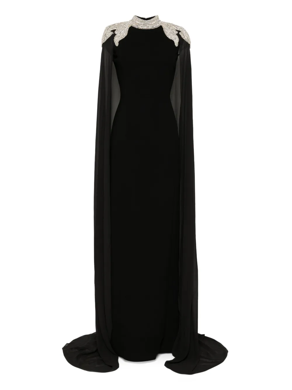 Декорированное платье-кафтан Saiid Kobeisy, черный
Декорированное платье-кафтан Saiid Kobeisy, черный