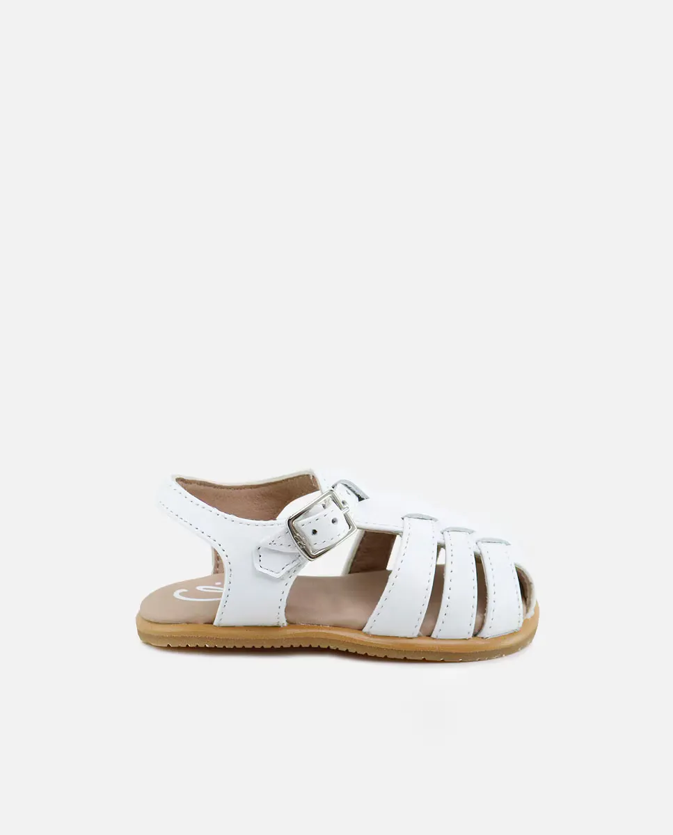 Детские сандалии из кожи краба Eli 1957, белый
Детские сандалии из кожи краба Eli 1957, белый