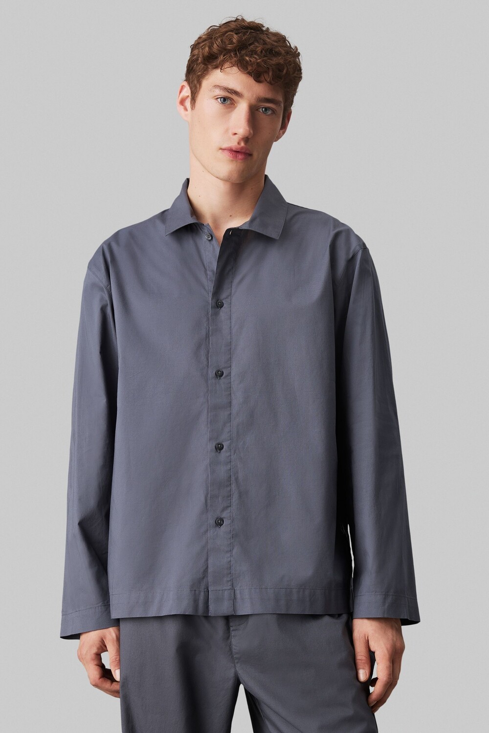 Рубашка с длинными рукавами и застежкой на пуговицы Calvin Klein, голубой
Рубашка с длинными рукавами и застежкой на пуговицы Calvin Klein, голубой