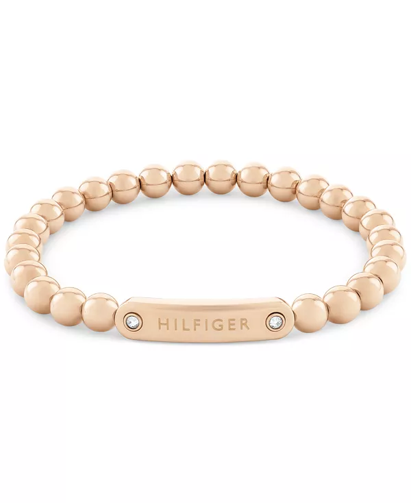 Эластичный браслет с логотипом из нержавеющей стали и бусинами Tommy Hilfiger, carnation
Эластичный браслет с логотипом из нержавеющей стали и бусинами Tommy Hilfiger, carnation
