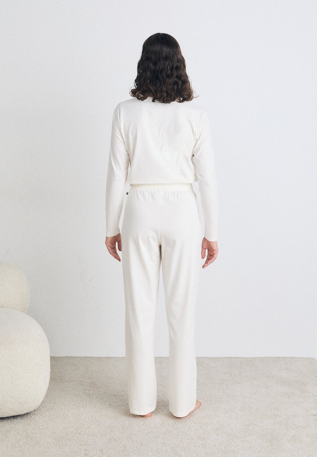 Пижамные штаны BOSS, молочный
Пижамные штаны BOSS, молочный