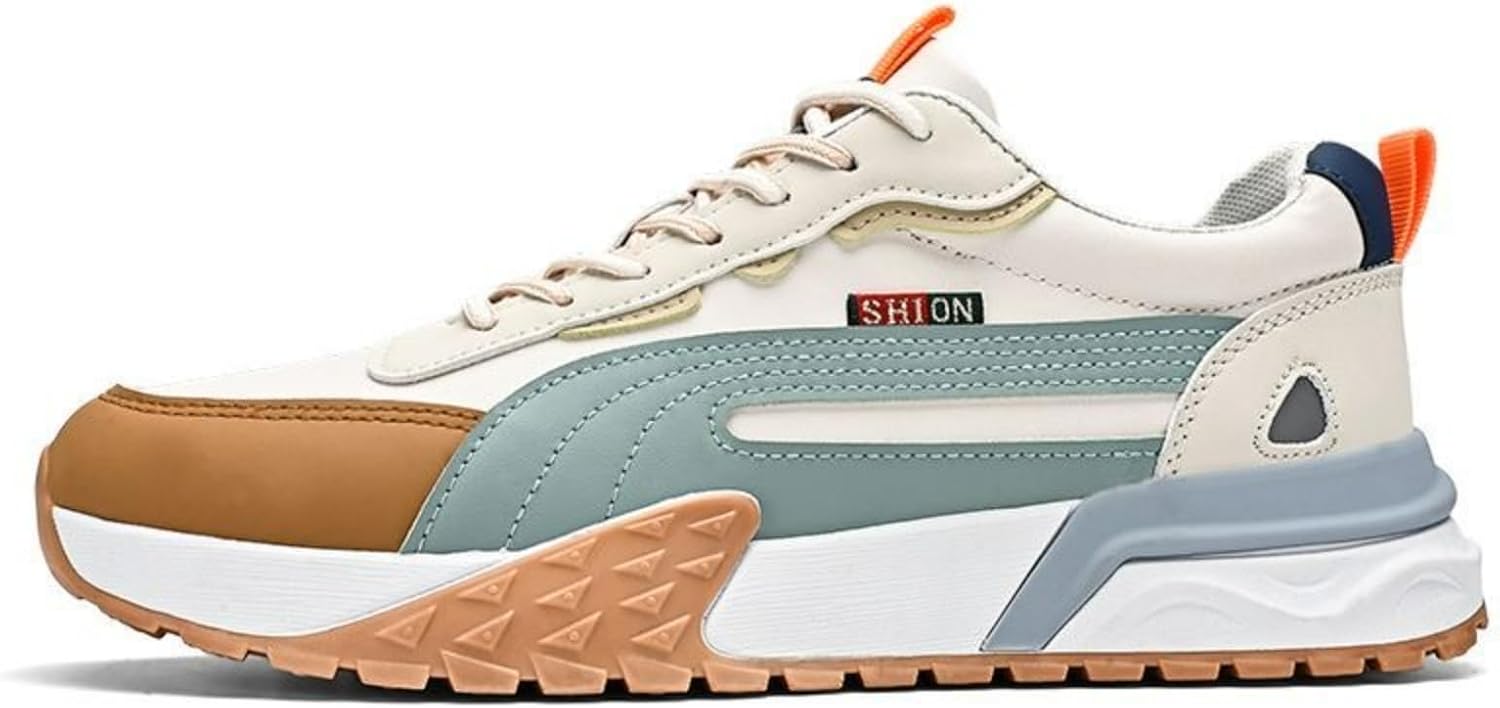 Мужские массивные модные кроссовки, удобные, с нескользящей подошвой, повседневные, уличные, спортивные для ходьбы Macefil, бежевый
Мужские массивные модные кроссовки, удобные, с нескользящей подошвой, повседневные, уличные, спортивные для ходьбы Macefil, бежевый